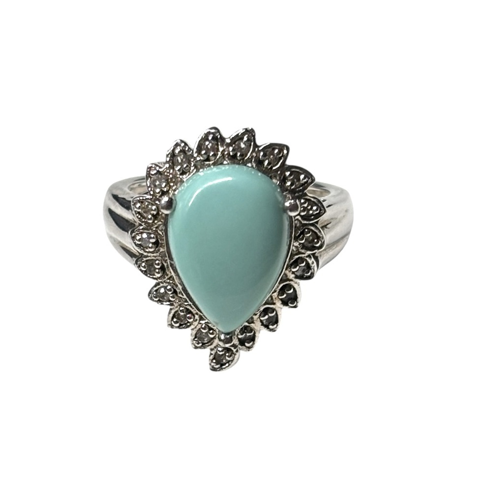 Silver and Turquoise Ring